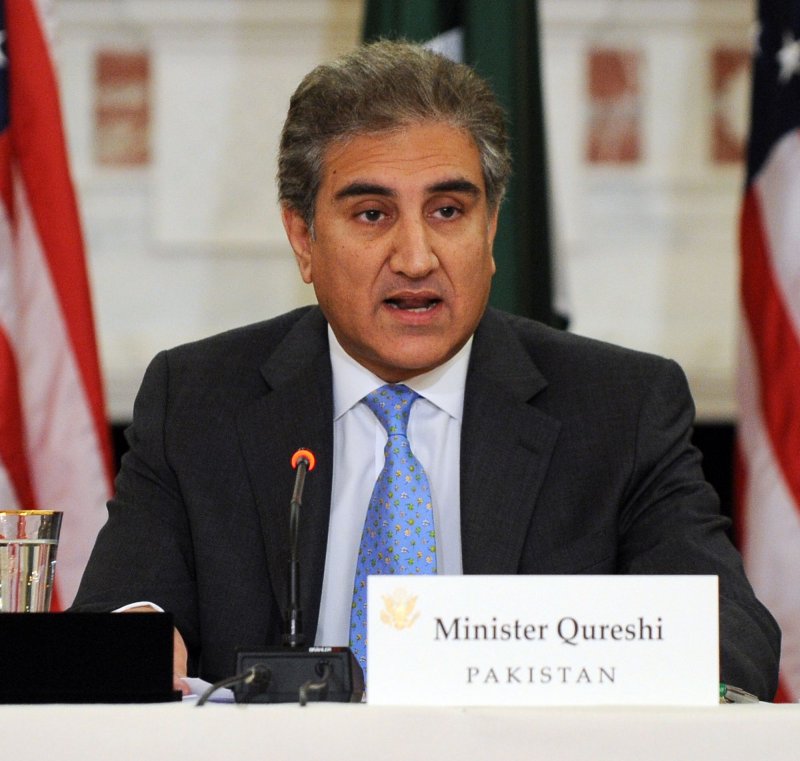 Pakistani Foreign Minister Shah Mehmood Qureshi requests that the United Nations Security Council convene an emergency meeting on India's revoking of semi-autonomous status to its part of the disputed Kashmir region. UPI/Roger L. Wollenberg