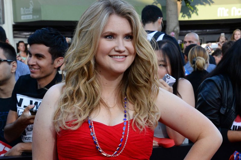 Actress Jillian Bell attends the premiere of the motion picture crime comedy "22 Jump Street" at the Regency Village Theatre in the Westwood section of Los Angeles on June 10, 2014. Storyline: After making their way through high school (twice), big changes are in store for officers Schmidt (Jonah Hill) and Jenko (Channing Tatum) when they go deep undercover at a local college. UPI/Jim Ruymen