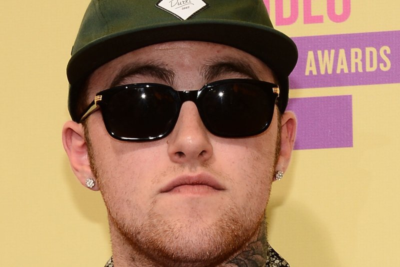 Celebrities are mourning the Friday death of rapper Mac Miller. File Photo by Jim Ruymen/UPI