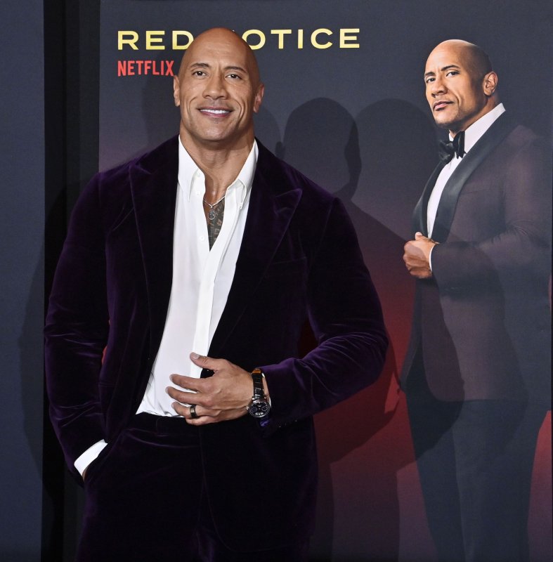 Dwayne Johnson's "DC League of Super-Pets" is No. 1 at the North American box office this weekend. File Photo by Jim Ruymen/UPI | <a href="/News_Photos/lp/2650782022cdcd2acd51585672774db5/" target="_blank">License Photo</a>
