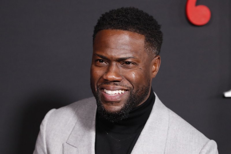 Kevin Hart hosts the Peacock talk show "Hart to Heart." File Photo by John Angelillo/UPI | <a href="/News_Photos/lp/ac8cec53d56aa6965c74e3bfe399c1f2/" target="_blank">License Photo</a>