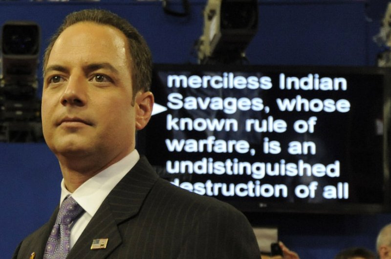 Chairman of the Republican National Committee, Reince Priebus. UPI/Mike Theiler