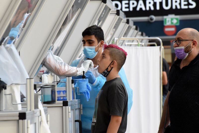 The Centers for Disease Control and Prevention urged Americans not to travel to Greenland, Italy and Mauritius due to rising COVID-19 cases. File Photo by Debbie Hill/UPI