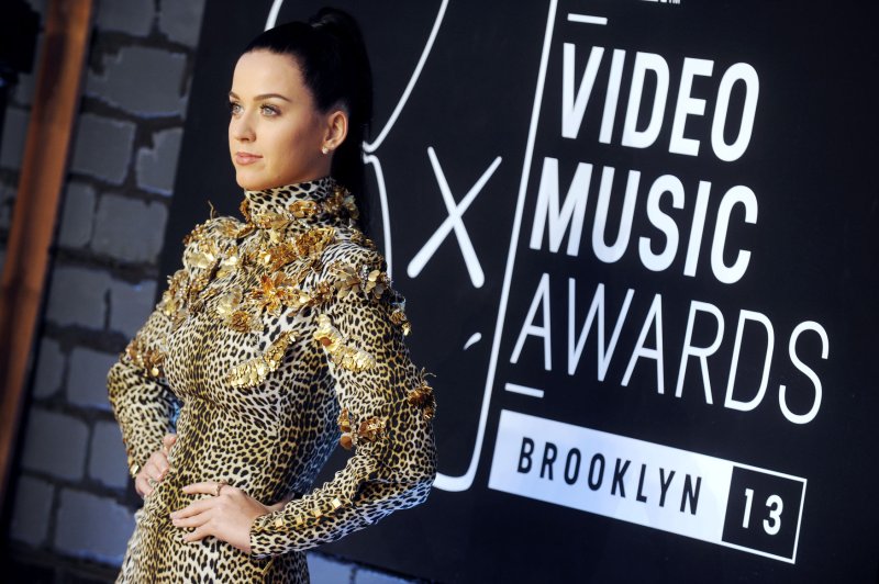 Katy Perry arrives on the red carpet at the 2013 MTV Video Music Awards at Barclays Center in New York City on August 25, 2013. This is the first time the awards show has been held in Brooklyn and Barclays Center which opened last September. UPI/Dennis Van Tine