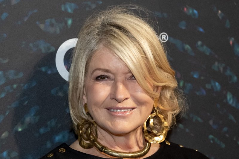 Martha Stewart appears on the cover of the Sports Illustrated swimsuit issue. File Photo by Gabriele Holtermann/UPI