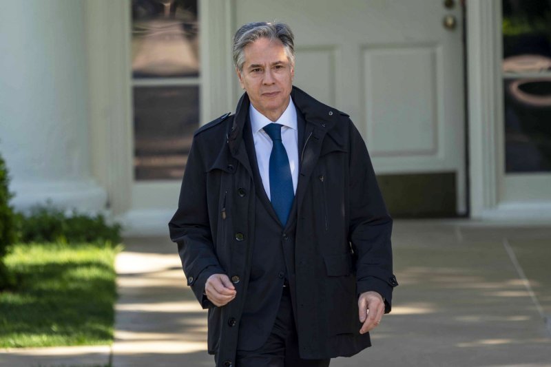 U.S. Secretary of State Antony Blinken on Monday announced visa restrictions on those accused of interfering in Nigeria's general election, which was held in February. File Photo by Bonnie Cash/UPI