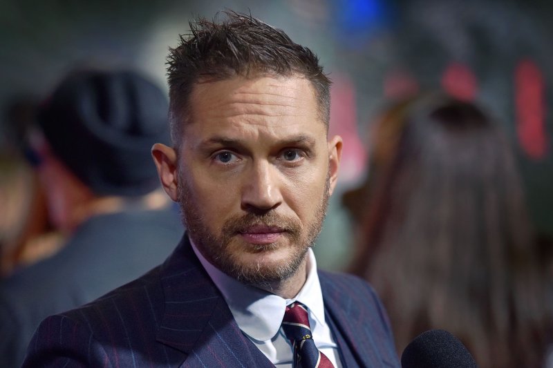 Tom Hardy is back to work on a third "Venom" film. File Photo by Chris Chew/UPI
