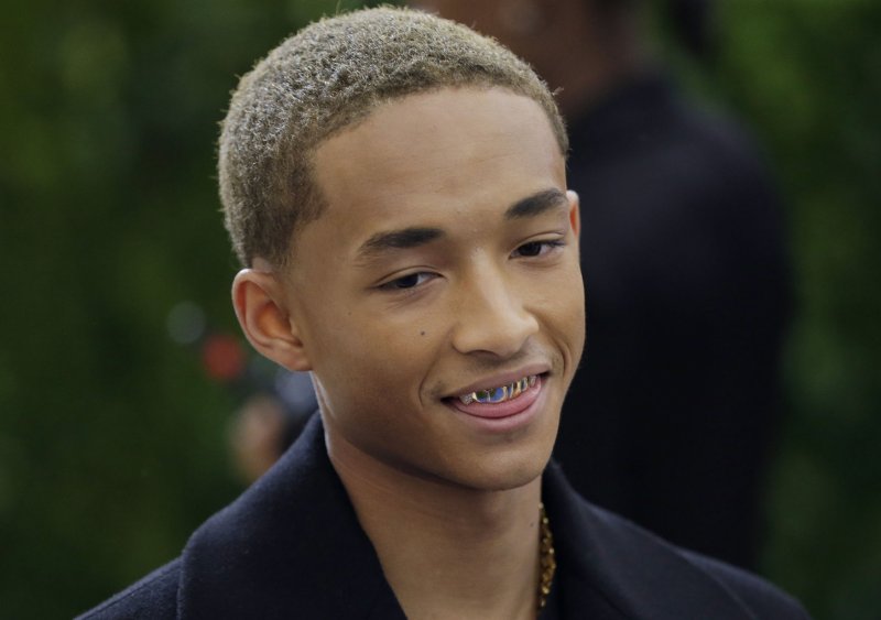 Jaden Smith arrives on the red carpet at the Costume Institute Benefit at The Metropolitan Museum of Art in New York City on May 1. Smith has lent his voice to a character in the new Netflix series "Neo Yokio." File Photo by John Angelillo/UPI