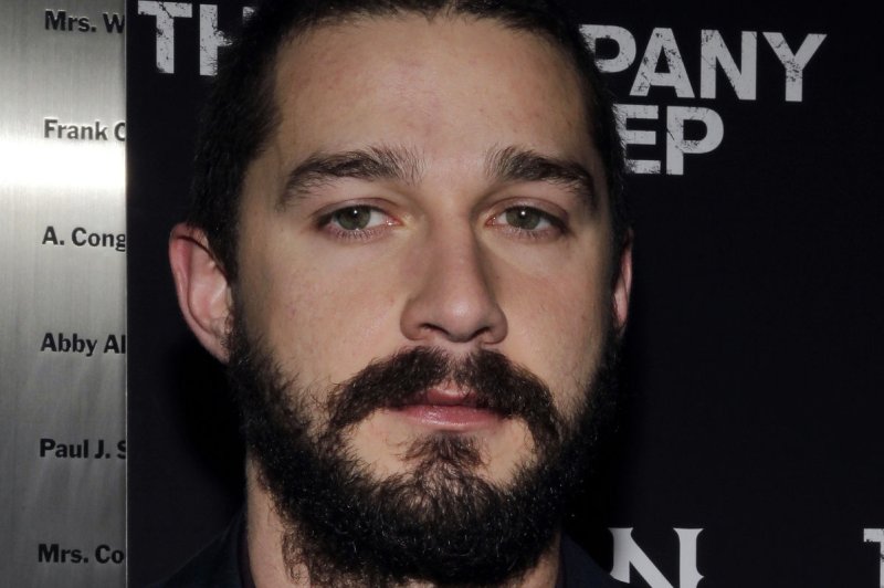 Shia LaBeouf arrives on the red carpet at the premiere of 'The Company You Keep' at MoMA in New York City on April 1, 2013. UPI/John Angelillo | <a href="/News_Photos/lp/987d6f9a22b89fbd6f4421c84c102d60/" target="_blank">License Photo</a>