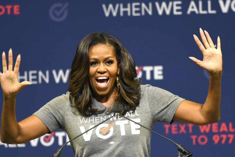 Michelle Obama launches campaign to register 1M new voters