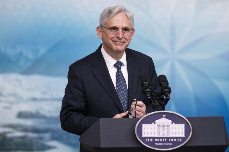 Attorney General Merrick Garland announced a new agreement between the FBI and Bureau of Indian Affair during the 2022 White House Tribal Nations Summit in Washington, DC on Thursday. Photo by Sarah Silbiger/UPI