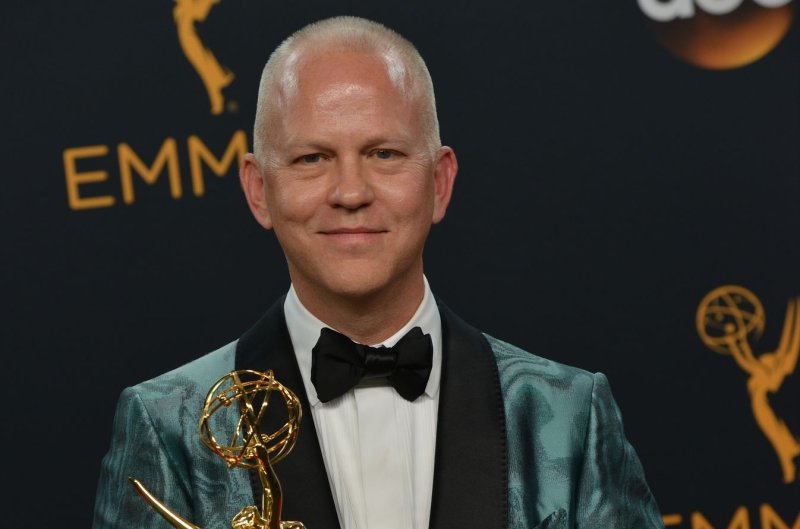 Producer Ryan Murphy appears backstage with his award for Outstanding Limited Series award for "The People vs. OJ Simpson: American Crime Story," during the 68th annual Primetime Emmy Awards on September 18. Murphy revealed on "Watch What Happens Live" that Season 7 of "American Horror Story" will explore the 2016 presidential election. File Photo by Christine Chew/UPI