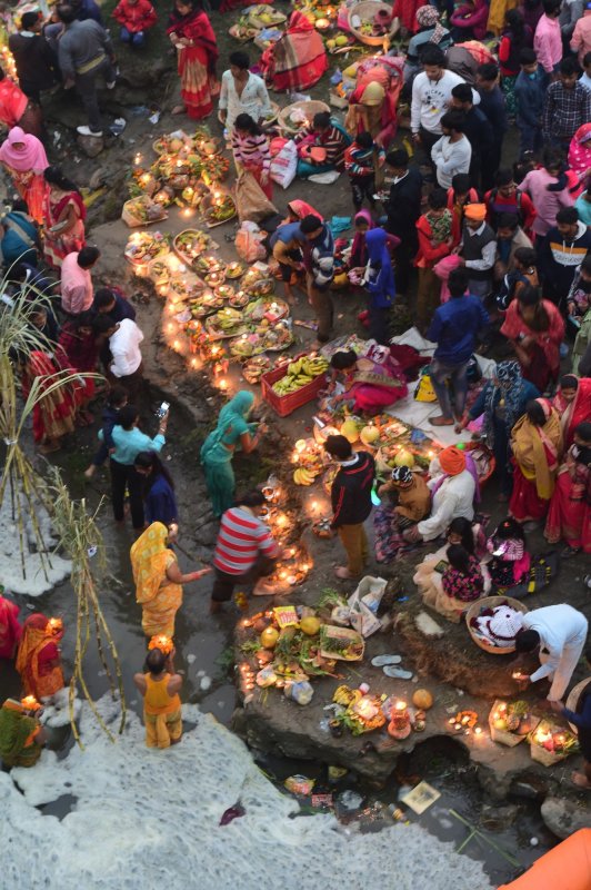 Hindu devotees pray after taking a bath as part of the rituals at the end of the four-day 'Chhath Puja' festival celebrations, in New Delhi, India on November 11, 2021. The U.S. Commission for International Religious Freedom recommended India be designated as a country of particular concern of its systematic repression of minority religions. File Photo by Abhishek/UPI | <a href="/News_Photos/lp/3e09ad935610be7c68f0c82d1bbb7792/" target="_blank">License Photo</a>