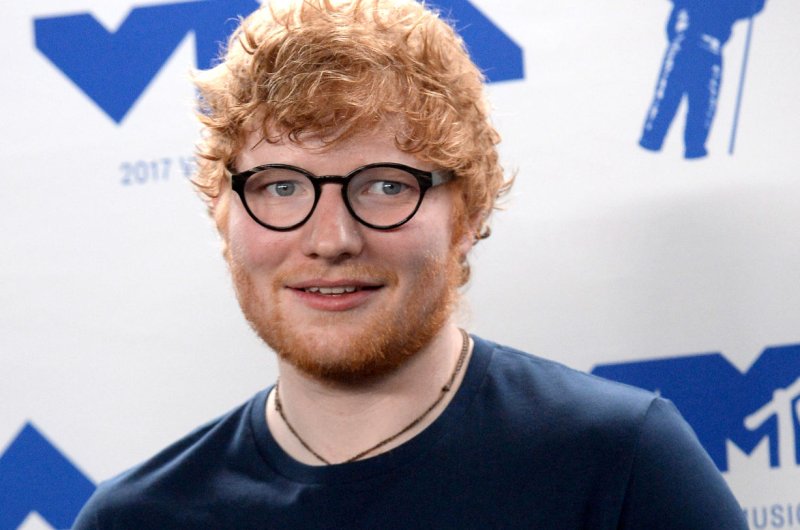 Ed Sheeran has released a new music video for his song "Happier." File Photo by Jim Ruymen/UPI