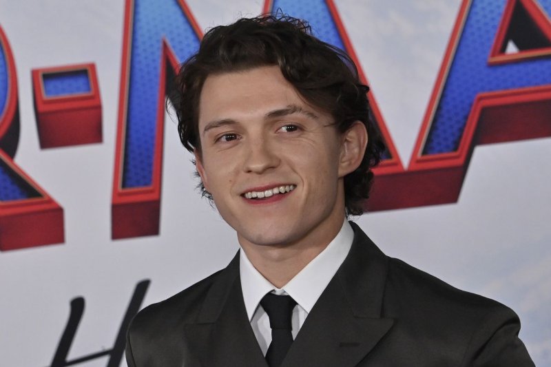 Tom Holland attends the premiere of "Spider-Man: No Way Home" in December 2021. The film has earned seven nominations at the MTV Movie and TV Awards. File Photo by Jim Ruymen/UPI
