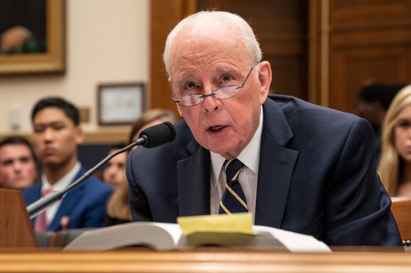 On June 25, 1973, White House attorney John Dean, pictured in 2019, told a U.S. Senate committee that President Richard Nixon joined in a plot to cover up the Watergate break-in. File Photo by Ken Cedeno/UPI