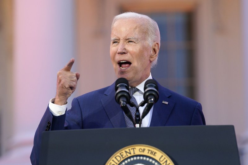 China Wednesday sharply reacted to President Joe Biden's comment referring to Chinese President Xi Jinping as a dictator. China said it was a serious breach of diplomatic protocol and open political provocation. Photo by Yuri Gripas/UPI