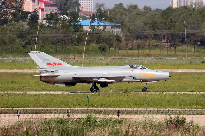 China deployed fighter jets to the Taiwan Strait on Tuesday. File Photo by Stephen Shaver/UPI