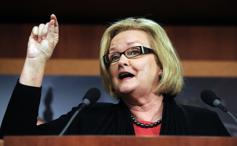 A series of pulbic relations gaffes could make Sen. Claire McCaskill, D-Mo., vulnerable in 2012. UPI/Roger L. Wollenberg