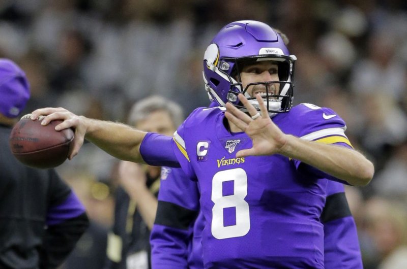 Minnesota Vikings quarterback Kirk Cousins is a great fantasy football streamer due to his easy schedule for the rest of the season. File Photo by AJ Sisco/UPI