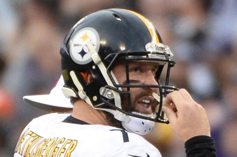 Pittsburgh Steelers quarterback Ben Roethlisberger. Photo by David Tulis/UPI