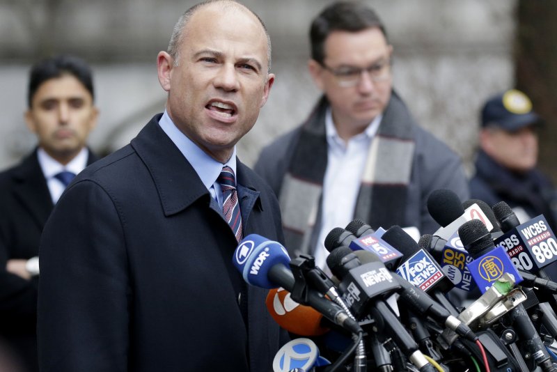 Attorney Michael Avenatti, seen here outside Manhattan Federal Court in New York City on December 12, 2018, has agreed to plead guilty on multiple counts in a case in California, according to a court filing on Sunday. File Photo by John Angelillo/UPI