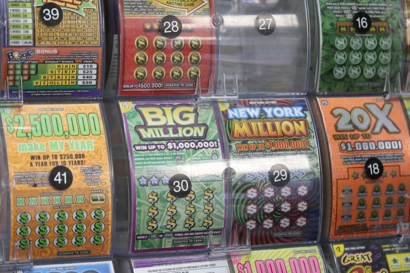 An unidentified Missouri woman has won $55,558 from a scratch-off lottery ticket that she impulsively bought. File Photo by John Angelillo/UPI | <a href="/News_Photos/lp/0143abb5301ae6fa4c0de7dedbeeb45a/" target="_blank">License Photo</a>