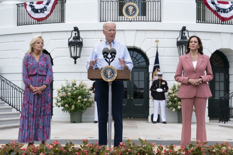 President Joe Biden said he wished lawmakers had more opportunities to get to "know one another well" while hosting first White House congressional picnic since 2019. Photo by Chris Kleponis/UPI | <a href="/News_Photos/lp/44be05513691c8469f237e9e786c65cc/" target="_blank">License Photo</a>
