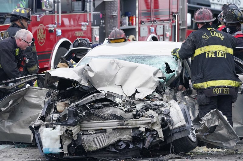 The National Highway Traffic Safety Administration reports 9,560 people died in motor vehicle crashes in the first quarter of 2022, an increase of 7% from the year before. File photo by Bill Greenblatt/UPI | <a href="/News_Photos/lp/17c75ceb9702859f8e2e73ff4d3ba6de/" target="_blank">License Photo</a>