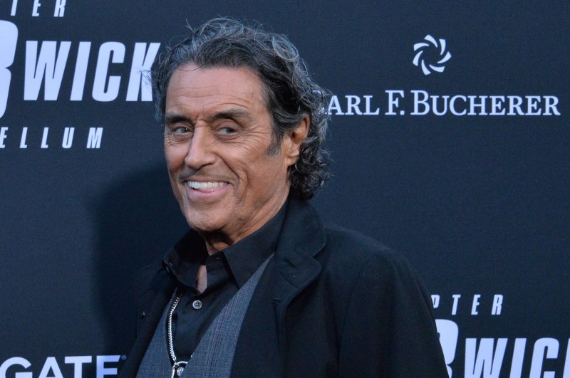 Ian McShane attends a screening of "John Wick: Chapter 3 - Parabellum" at the TCL Chinese Theatre in the Hollywood section of Los Angeles on May 15, 2019. The actor turns 80 on September 29. File Photo by Jim Ruymen/UPI | <a href="/News_Photos/lp/7af57ee6743865d4b288ee3540da8332/" target="_blank">License Photo</a>