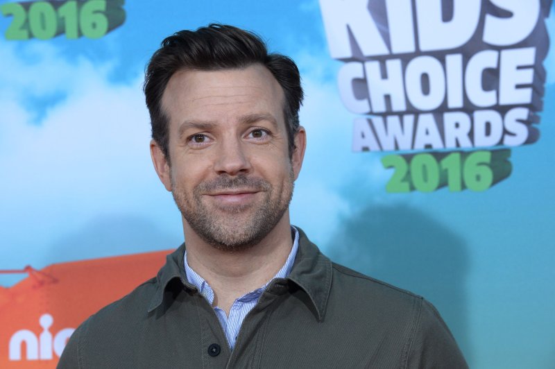 The series follows Jason Sudeikis (pictured) as Ted Lasso, an American college football coach who is hired to coach an English soccer team in the EPL. File Photo by Jim Ruymen/UPI