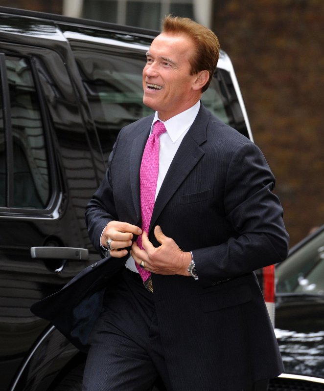 Governor Of California Arnold Schwarzenegger (UPI/Rune Hellestad)