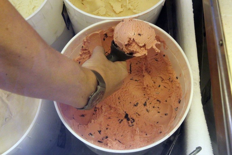 Twenty-one percent of ice cream manufacturing facilities tested positive for listeria or salmonella, while more than half had objectionable concerns, the FDA said. File Photo by Bill Greenblatt/UPI