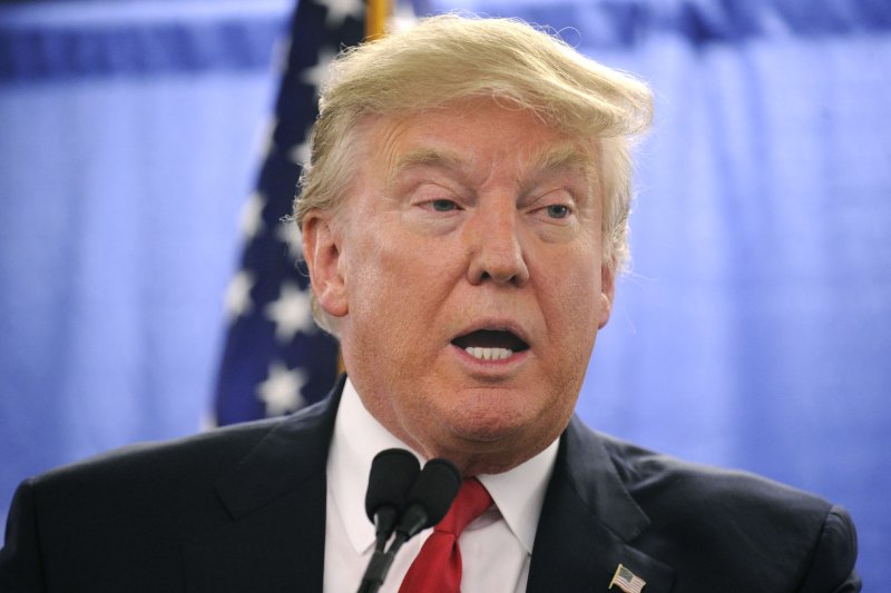 Republican presidential hopeful Donald Trump said two other candidates will be joining his counter event Thursday during Fox News's GOP debate. He did not say who the candidates are. Photo by Mike Theiler/UPI | <a href="/News_Photos/lp/e1eeb9406a00a254f856b973cb7ecc37/" target="_blank">License Photo</a>