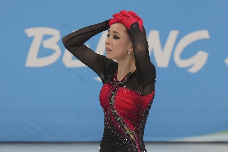Russian skater Kamila Valieva appears at practice after reported positive drug test