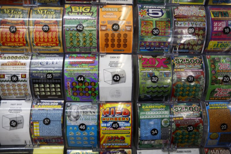 A Michigan man said a local store being sold out of his preferred scratch-off lottery ticket led to his winning $1 million from the ticket he selected instead. File Photo by John Angelillo/UPI
