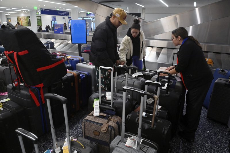 Southwest Airlines offered customers who were impacted by lost luggage during the holiday season meltdown 25,000 frequent flyer points, worth about $300. Photo by Jim Ruymen/UPI