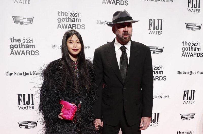 Actor Nicolas Cage and his wife, Riko Shibata, have announced the birth of their first child together, a daughter. File Photo by John Angelillo/UPI