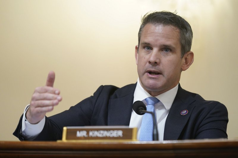 Rep. Adam Kinzinger said he expects the select committee investigating the Jan. 6 riot at the Capitol to issue many subpoenas.&nbsp;Pool Photo by Andrew Harniki/UPI