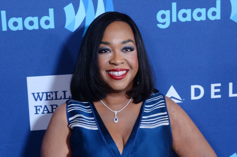 Shonda Rhimes attends the 26th annual GLAAD Media Awards on March 21, 2015. Rhimes has spoken about Sara Ramirez's recent departure from "Grey's Anatomy" stating, "It wasn't a big planned thing." FIle Photo by Jim Ruymen/UPI | <a href="/News_Photos/lp/97c5e1627ff5b8878198c67196b614f1/" target="_blank">License Photo</a>