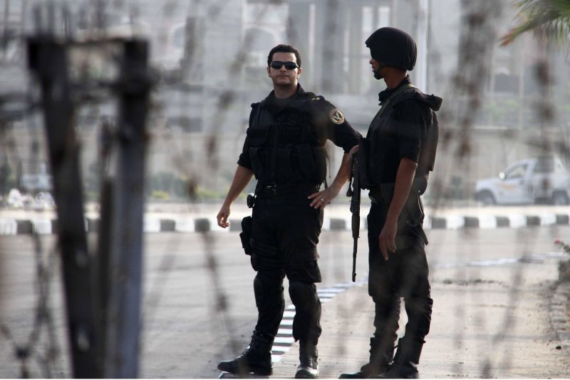 Egyptian armed guards, pictured in November 2013. (UPI/Ahmed Jomaa)
