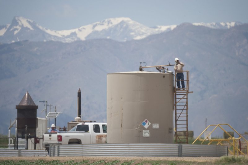 The International Energy Agency said the global market for crude oil is near balance, though there are several factors that could spoil the sentiment. File photo by Gary C. Caskey/UPI.