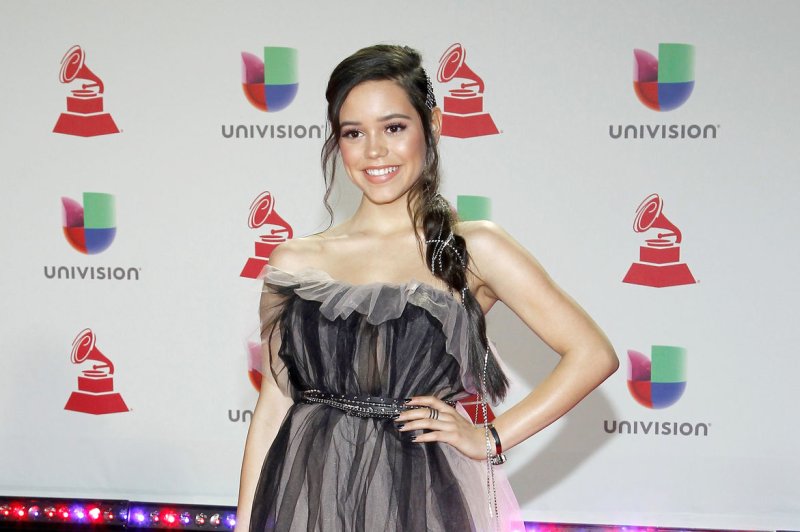 Jenna Ortega, seen here at the 19th annual Latin Grammy Awards in November 2018, stars in "Wednesday," which has broken records by receiving the most views in a single week of any English-language series in Netflix history. File Photo by James Atoa/UPI