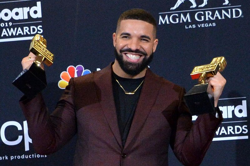 Drake released a music video for "Sticky," a single from his album "Honestly, Nevermind." File Photo by Jim Ruymen/UPI | <a href="/News_Photos/lp/253b854d9129e3d99999018d92d7a55d/" target="_blank">License Photo</a>