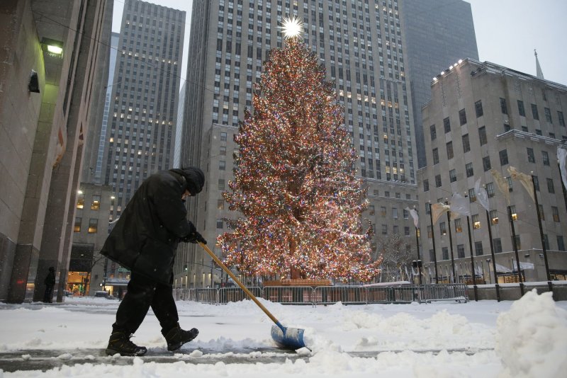 Some places in U.S. -- mostly in the West -- expected to see white Christmas