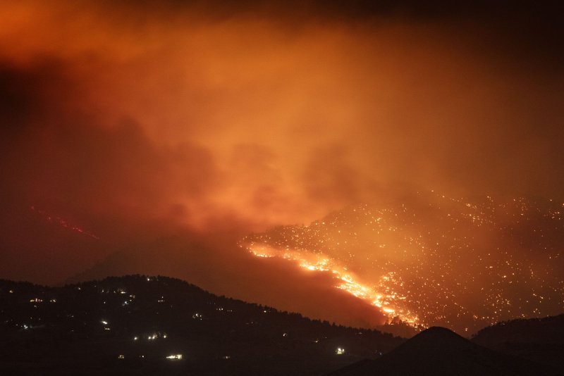 While detrimental to travel in the run-up to the Thanksgiving holiday, the storminess will have a silver lining: It could help put a lid on the wildfire season across a large portion of the West. File Photo by Bob Strong/UPI