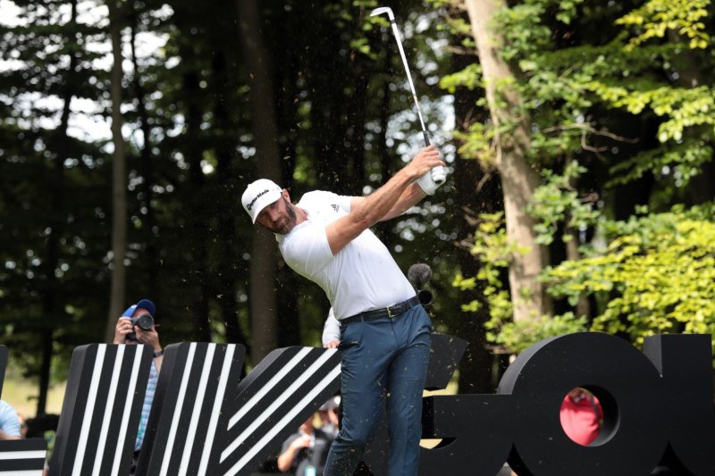 American Dustin Johnson and other LIV Golf competitors will participate in LIV Golf Bedminster from Friday to Sunday in Bedminster, N.J. File Photo by Hugo Philpott/UPI