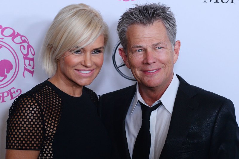 Yolanda Hadid (L) and David Foster's marriage was officially dissolved Oct. 16. File Photo by Jim Ruymen/UPI