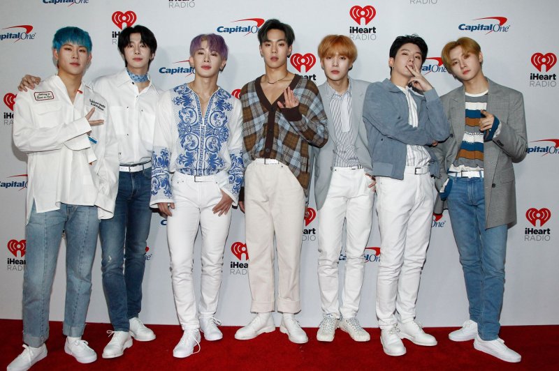 Monsta X released the EP "Reason" and a music video for the song "Beautiful Liar." File Photo by James Atoa/UPI