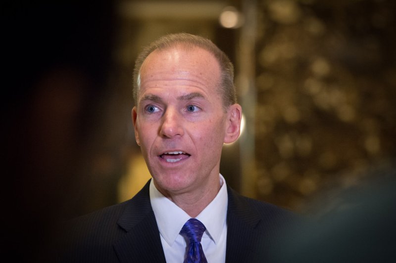 Boeing CEO Dennis Muilenburg said the company still does not have a clear timetable for when its 737 Max planes will return to flight. File &nbsp;Photo by Bryan R. Smith/UPI | <a href="/News_Photos/lp/9ae22caa0ef0d13ab5cbf8ea1fee042f/" target="_blank">License Photo</a>